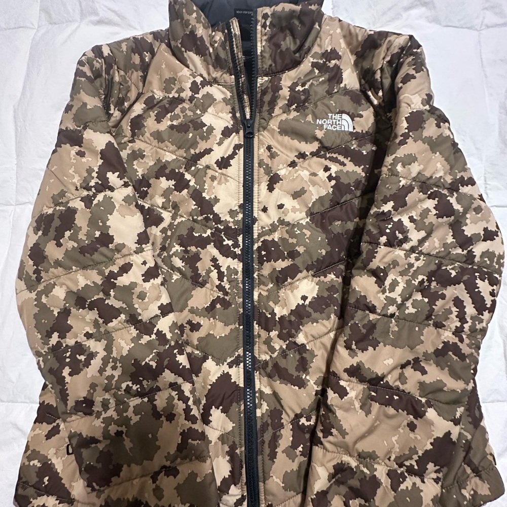 Northface camo jacket
